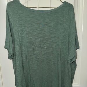 Old Navy Luxe Short Sleeve Light Green